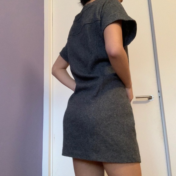 Vintage wool shift dress - Picture 2 of 4